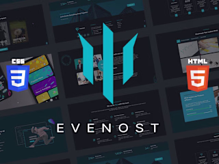 Evenost - Multipurpose HTML Templa