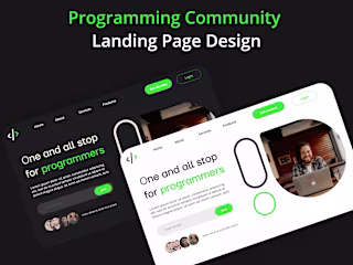 Programming Community Website Design 