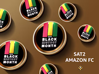 Pin Design for Local Amazon: Black History Month