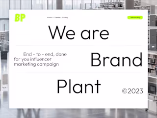 Brand Plant