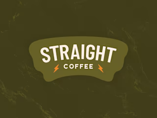 Brand identity redesign for Straight Coffee