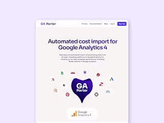GA Porter Framer Landing Page