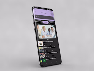 "Curso" Android Native: Online learning and teaching platform