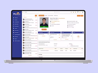  Membroz SaaS Application (UI/UX Design) 