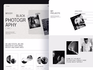 Photography Portfolio Website UI/UX 