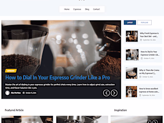 Coffee Blogging Site