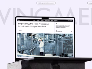 Redesign for tech support company for food industry 