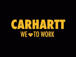 "We Love To Work" Carhartt Campaign. 