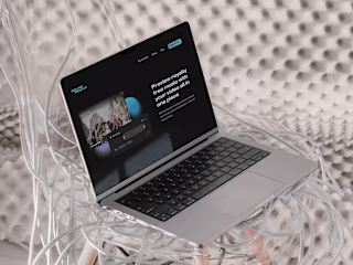 Branding + Digital Design for an AI-powered music platform