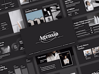 Agensio - Business Pitch Deck Presentation