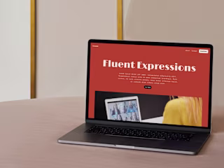 Fluent Expression | Language learning landing page