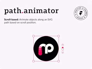 Framer Component: path.animator (scroll)