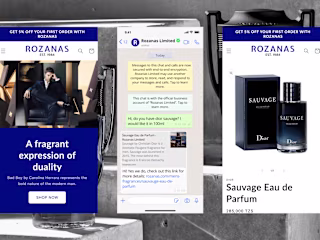 E-Commerce Website & Brand Design – Rozanas