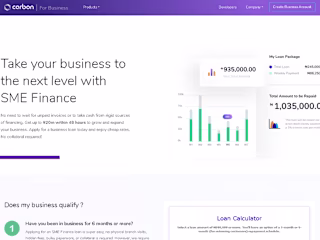 Carbon SME Finance Product
