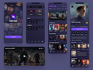 HBO MAX Redesign