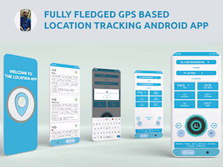 FULLY FLEDGED GPS BASED
LOCATION TRACKING ANDROID APP