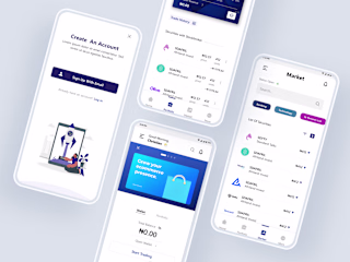 NASD Trading mobile app redesign