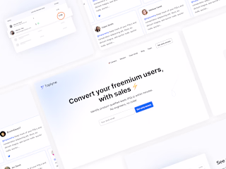 Toplyne Landing Page