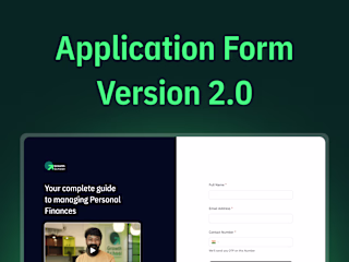 Redesigning GrowthSchool’s Application form — UX Case Study