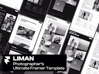 Liman — Framer Template for Photographers