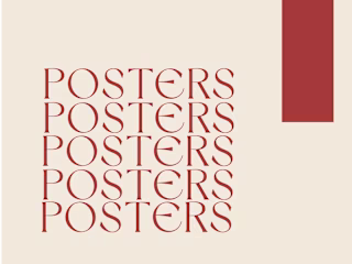Branding posters