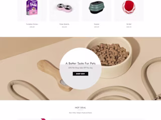Shopify Pet Store