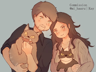 Couple Anniversary Commission