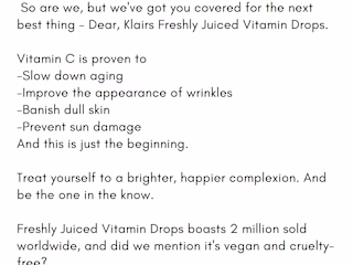 Skincare Sample