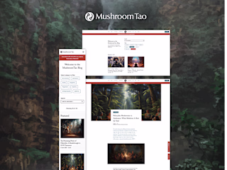 MushroomTao | Design & Development of blog 