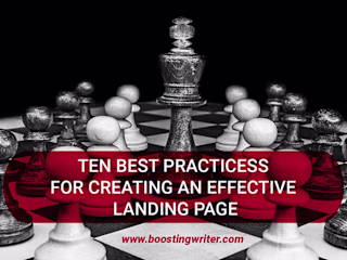 10 BEST PRACTICES FOR CREATING AN EFFECTIVE LANDING PAGE