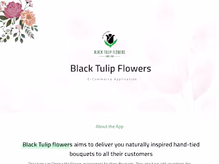 Black tulip
