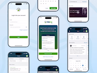 Design of an app for students