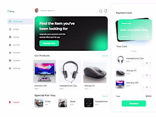 Designing an Impressive Web E-commerce Dashboard