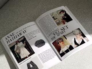 “She" magazine design