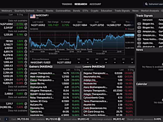 Real time stock trading web and desktop app