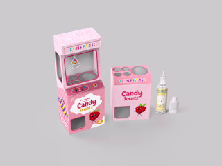 ✨Confetti Blue | Arcade Claw Machine Packaging
