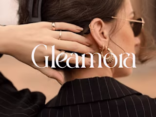 Gleamora |logo and visual identity|