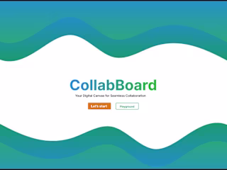 Colaborative Whiteboard web application