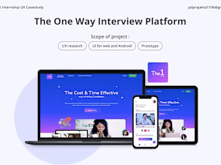The 1- One way Interview Platform :: Behance
