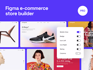 Figma Ecommerce Builder