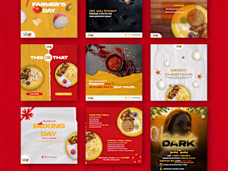 Social Media Design - Tastifries on Behance