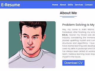 E-Resume Website