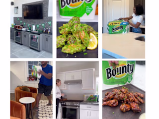Bounty Is Your Wingman Influencer Campaign