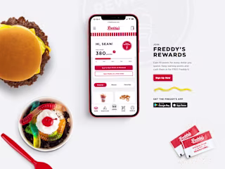 Redesigned Freddy's Website & App