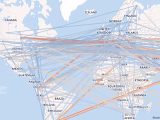 Flights Data Visualization in Power BI Integrated with SQL