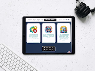 Dynamic Landing Page, Web Design, Logo Design