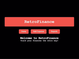 Retro Finance App :: Behance