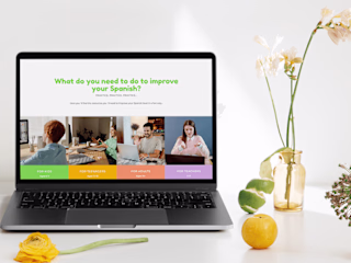 Brand identity redesign and web dev for La Pera ELE on Behance