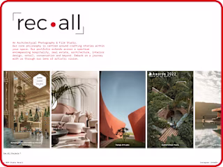 Studio Recall - Web design & Development (Framer)