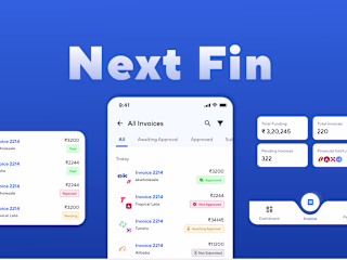 NextFin App design